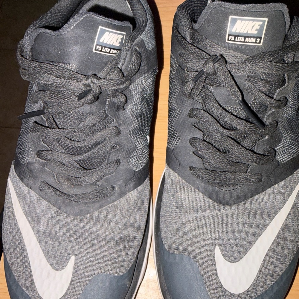 Nike Black and Gray Athletic Shoes